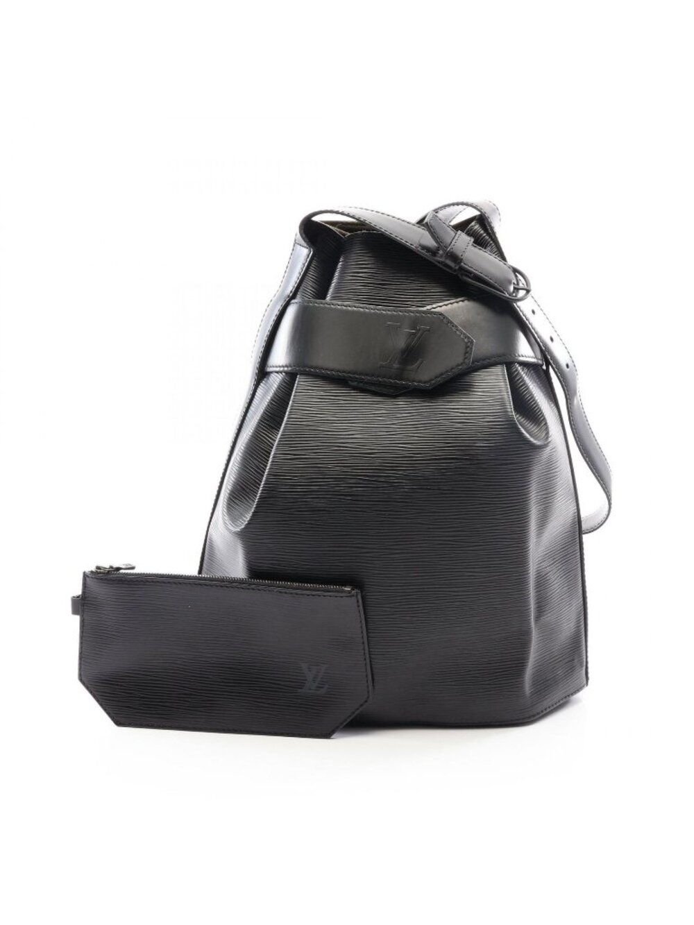 Louis Vuitton Shoulder Bag Sac D'epaule PM Noir Leather
